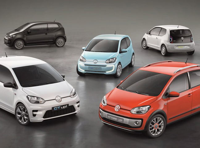 Volkswagen Up! modelos