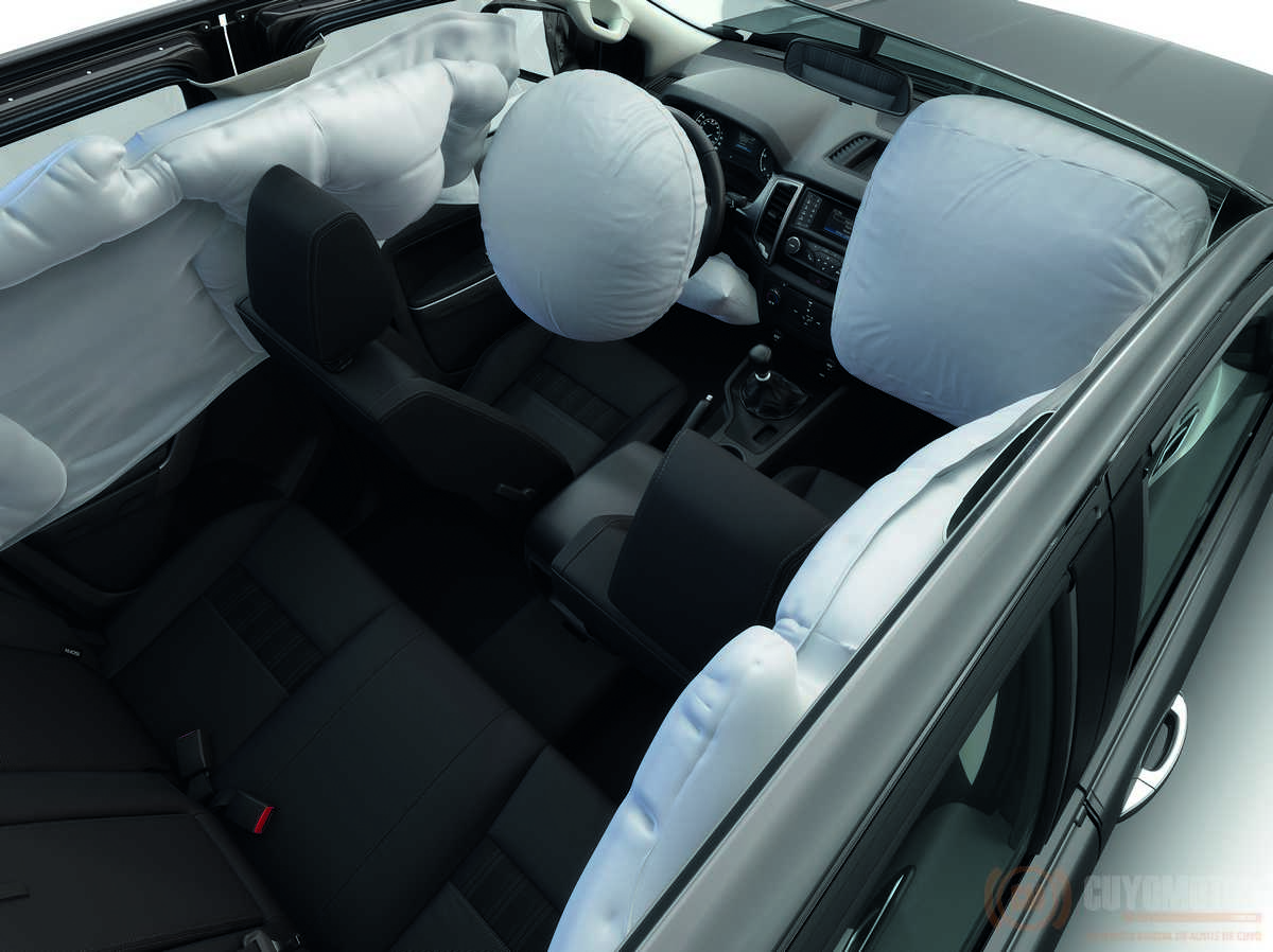 7 airbags Nueva Ranger