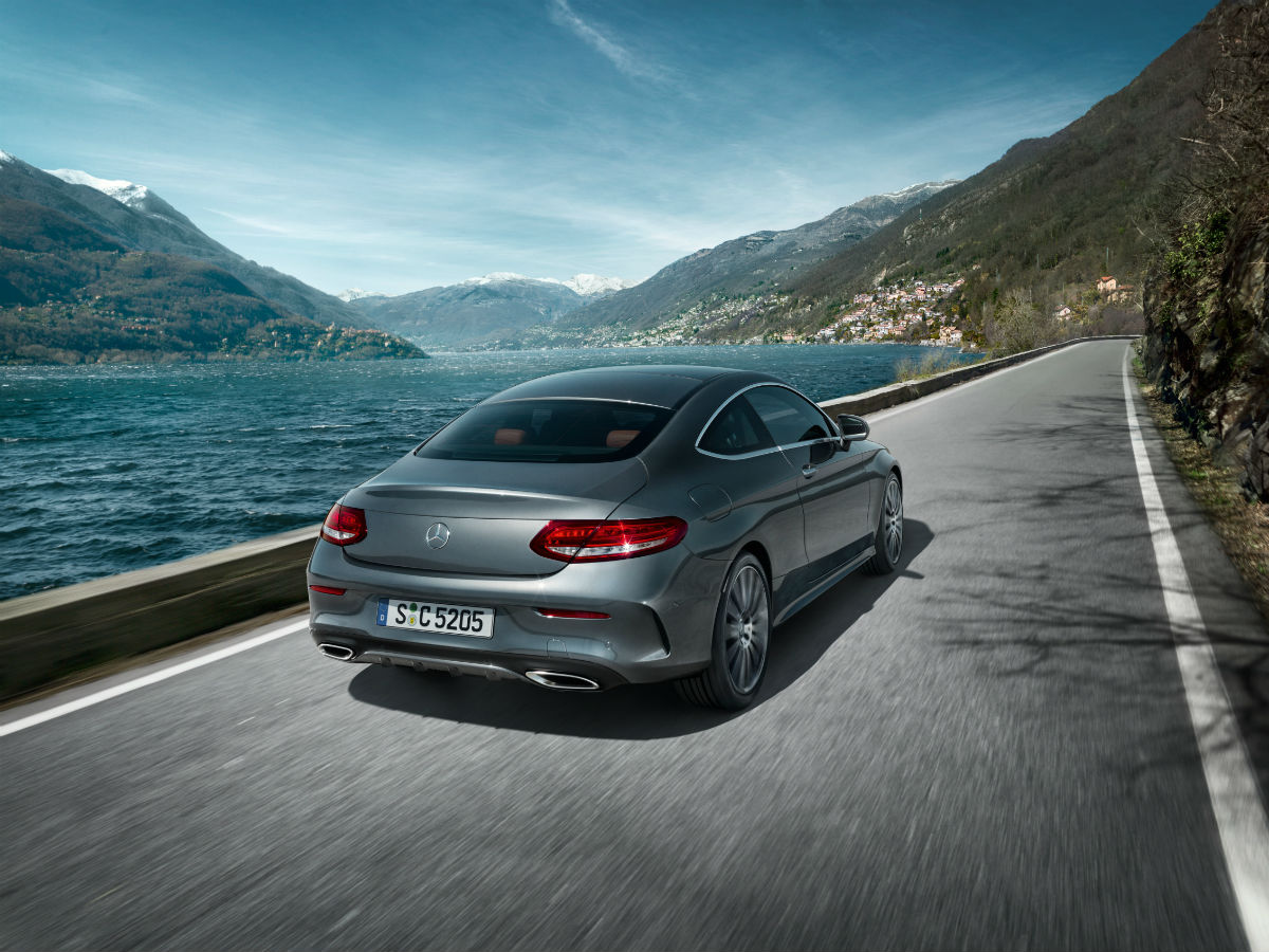 Mercedes benz c coupe 2