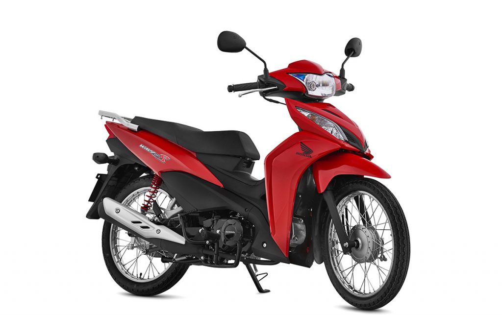 Honda Wave 110S roja