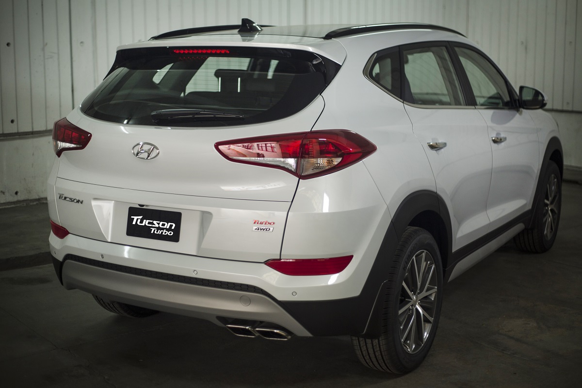 Hyundai Tucson Turbo trasera