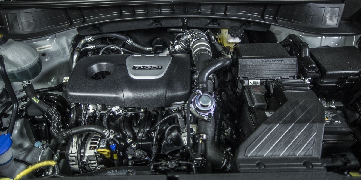 Hyundai Tucson Turbo motor