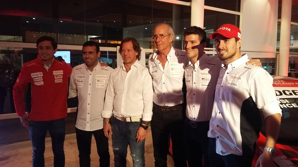 Toyota Gazoo Racing y Adrian Yacopini