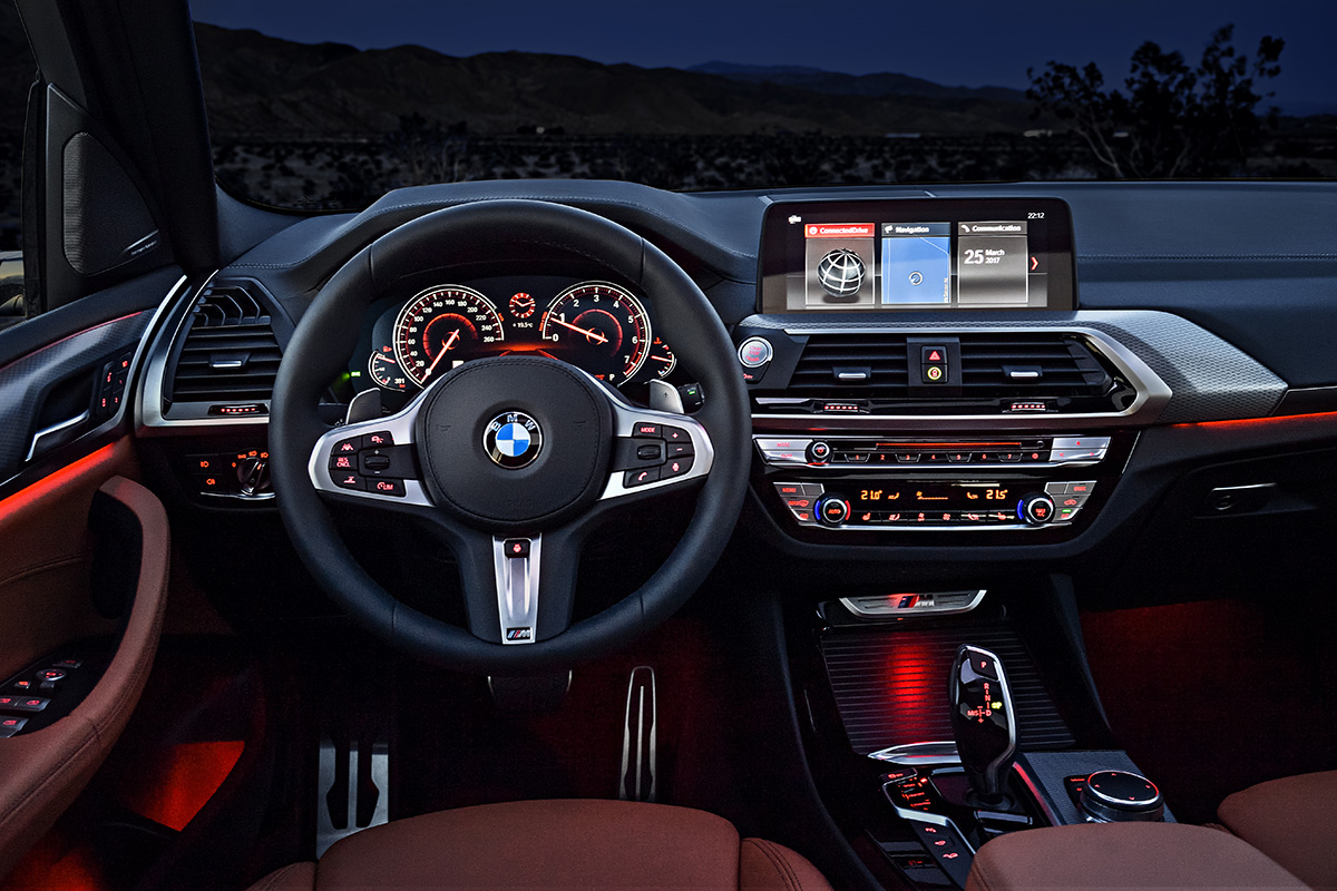 BMW X3 interior