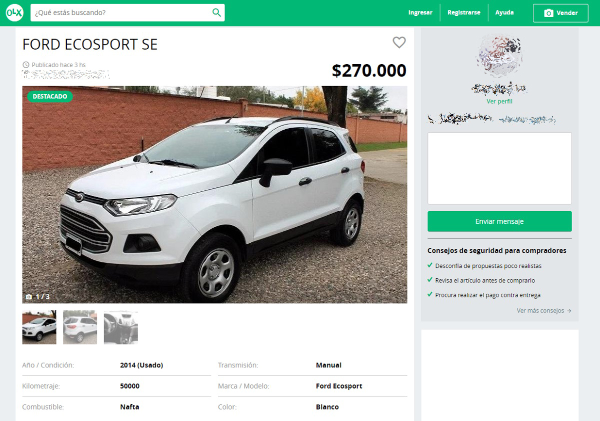 Olx Usados Ford ecosport