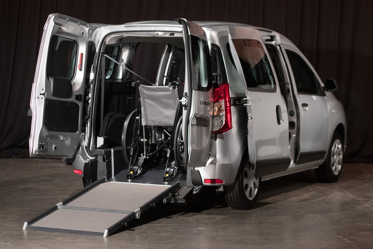 Renault Kangoo traslado de personas con movilidad reducida