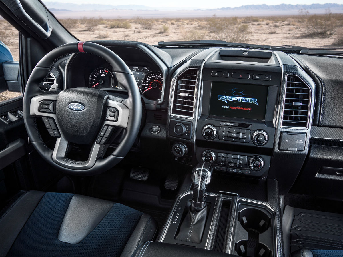 F150 raptor interior