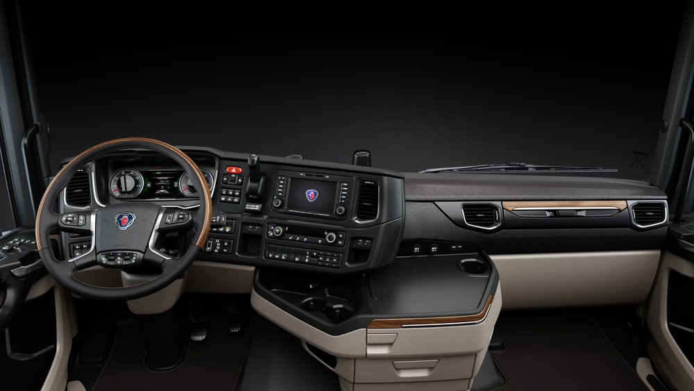 scania interior