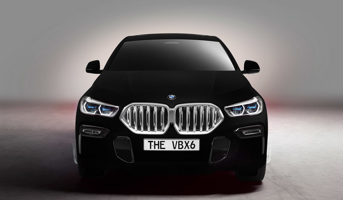 BMW X6 Negro Vantablack 1