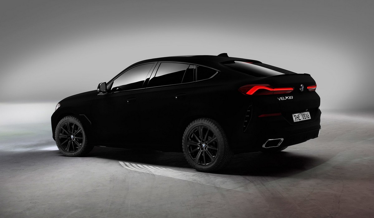 BMW X6 Negro Vantablack 2