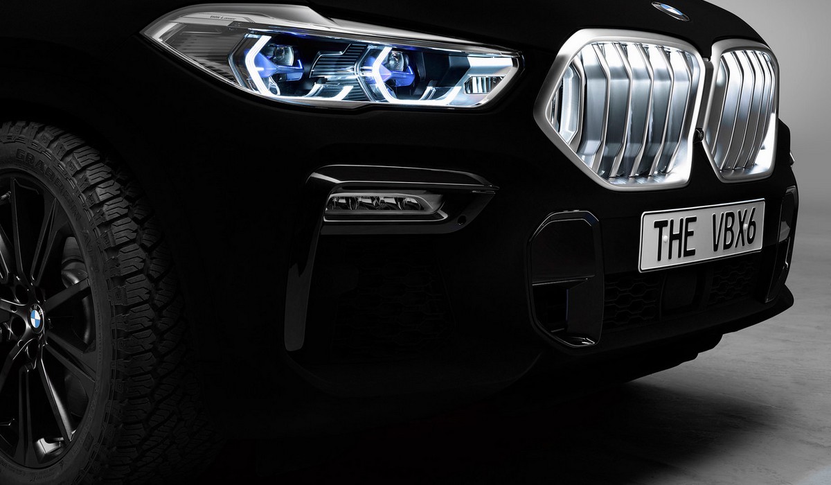 BMW X6 Negro Vantablack 3