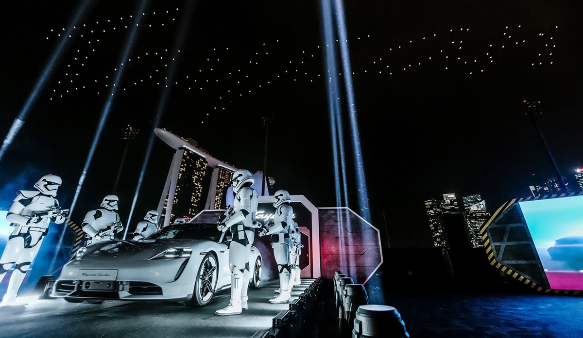 Porsche Taycan Star Wars