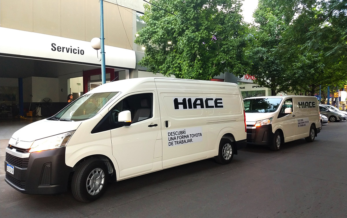 Toyota Hiace presentación Mendoza