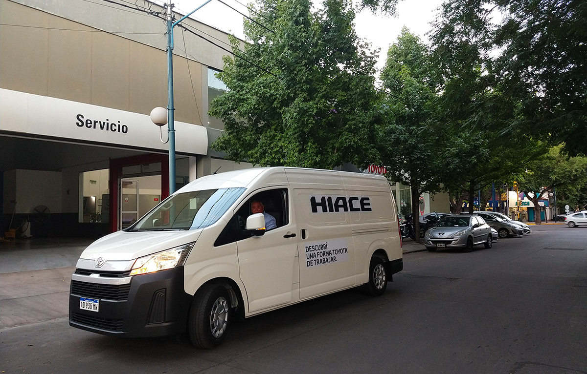 Toyota Hiace presentación Mendoza
