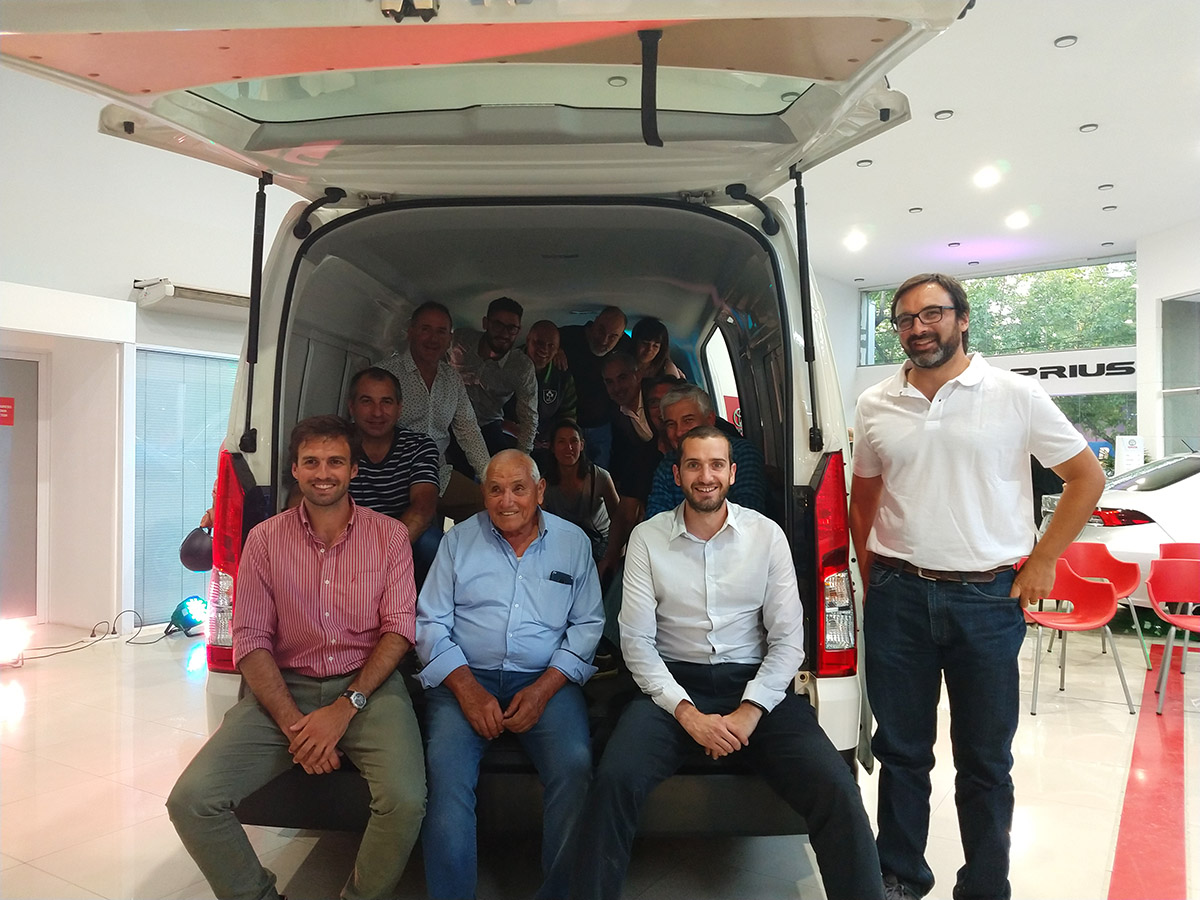 Toyota Hiace presentación Mendoza