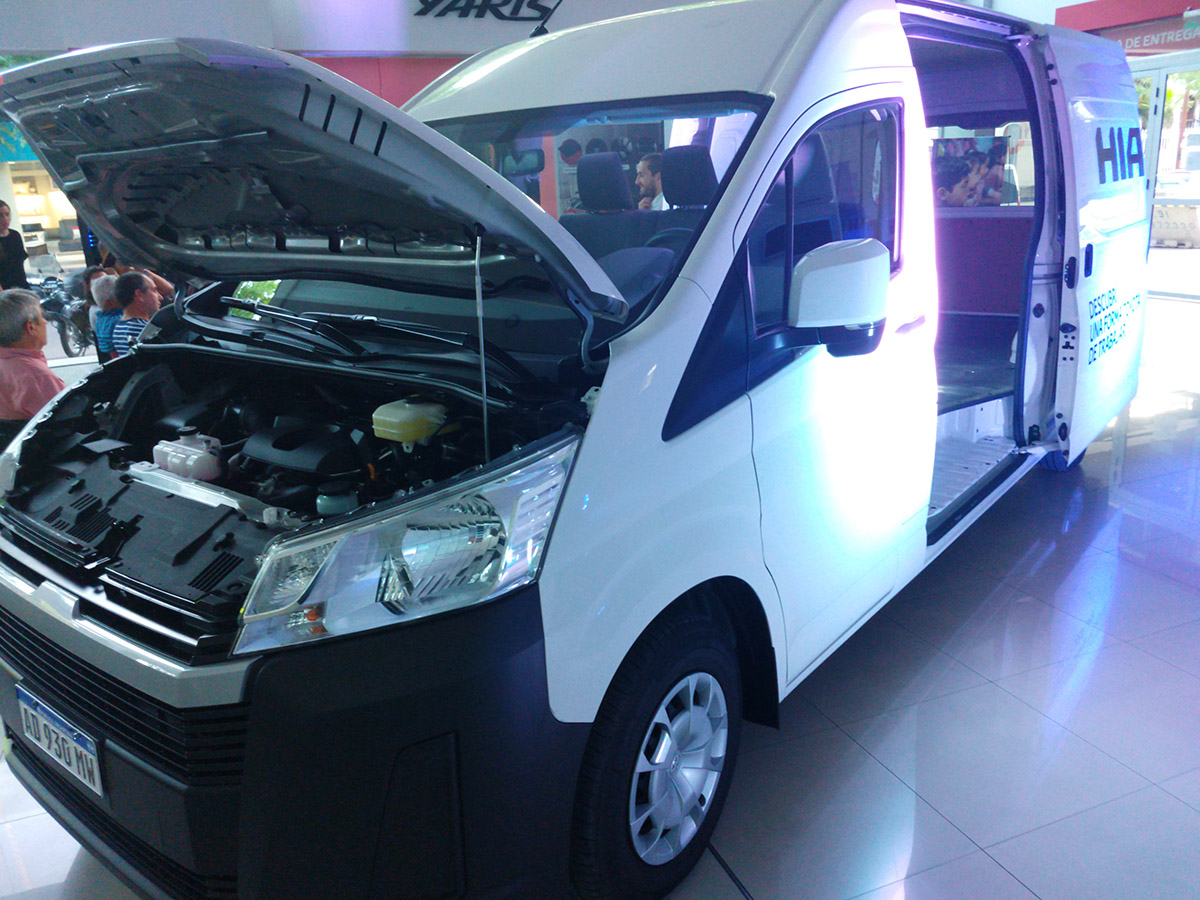 Toyota Hiace presentación Mendoza