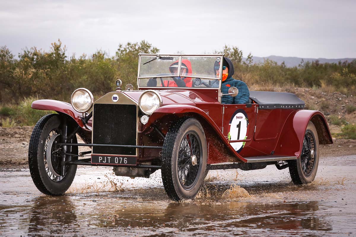 Rally de las Bodegas Triump Lambda 1926