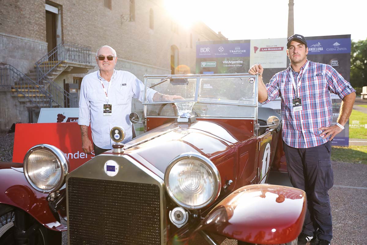 Rally de las Bodegas Triump Lambda 1926