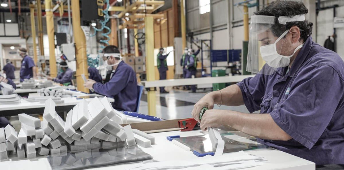 Ford Protectores faciales Cruz Roja Argentina