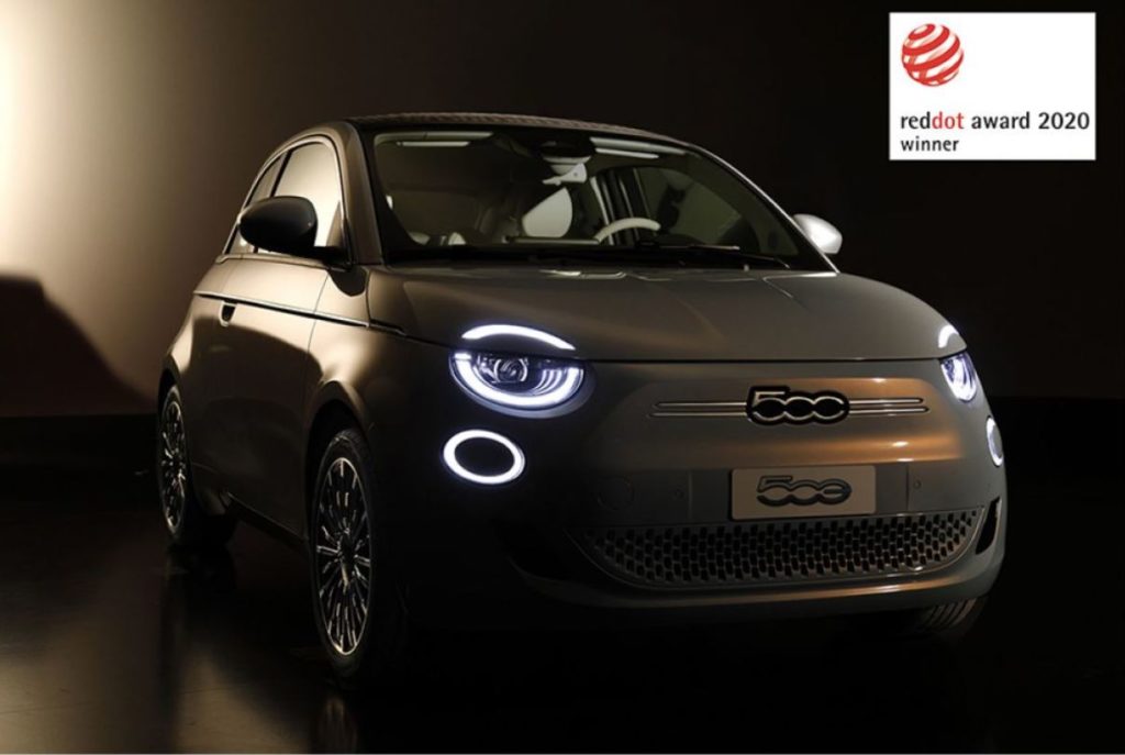Fiat 500 e Red Dot Award