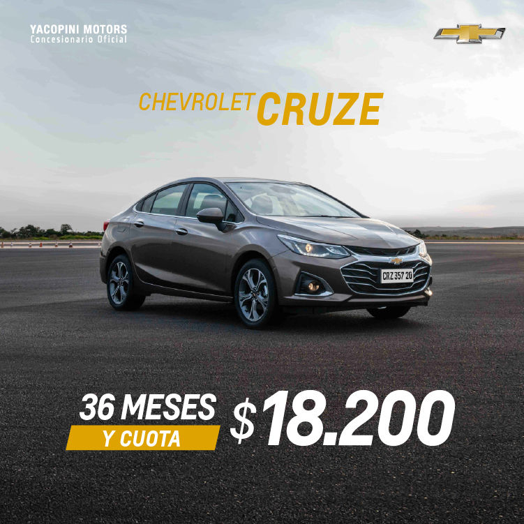 Territorio Yacopini Chevrolet Cruze