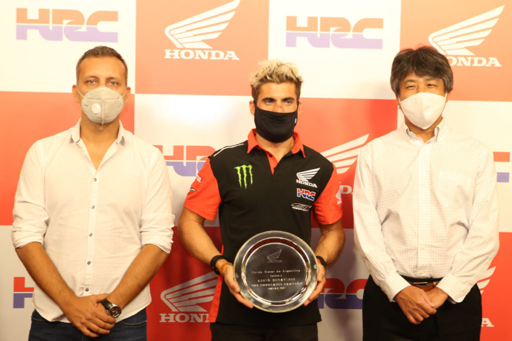 Kevin Benavidez Honda Dakar 2021