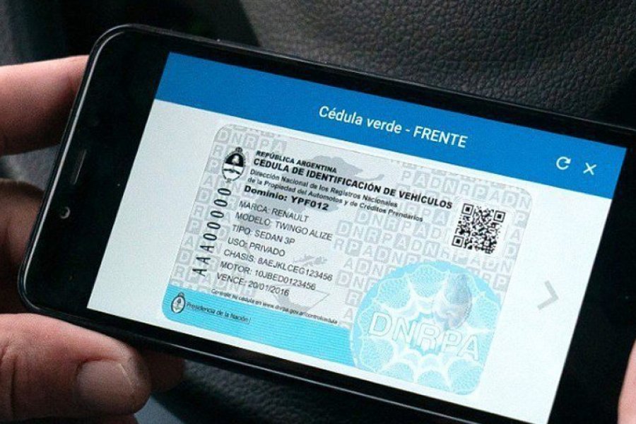 Cédulas de Identificación de los Automotores