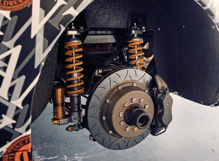 Frenos Ferrari Testarossa modernizados