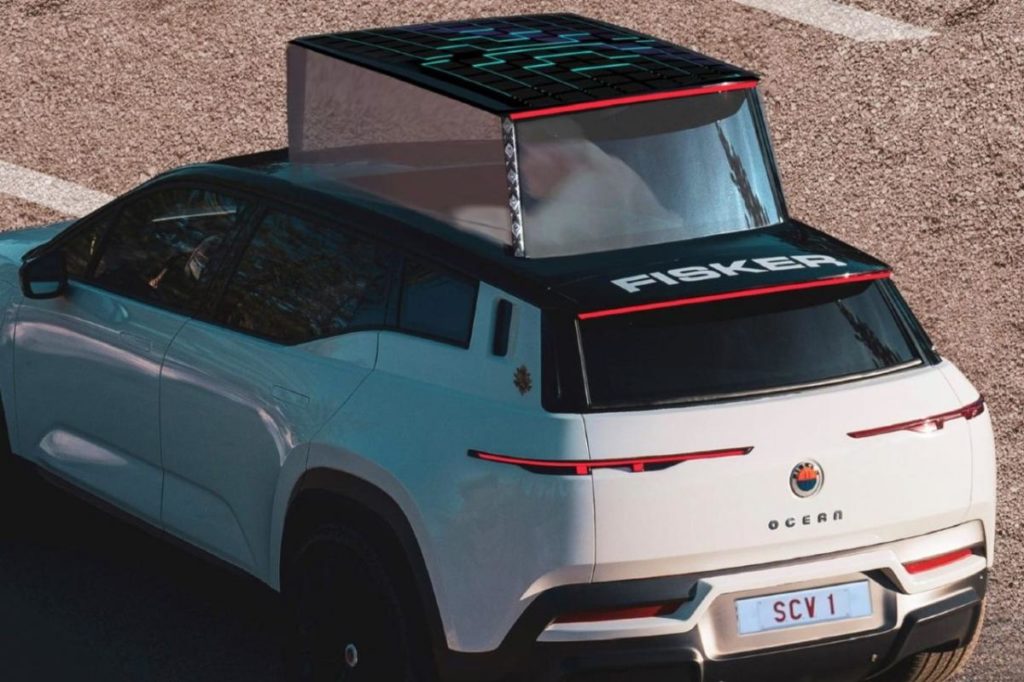 Papamóvil Fisker Ocean eléctrico