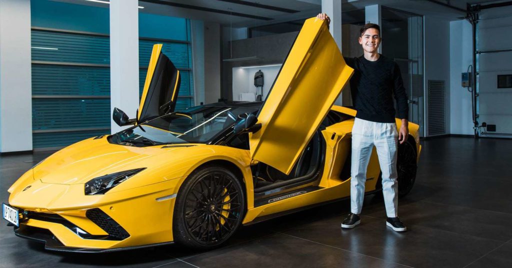 Paulo Dybala Lamborghini