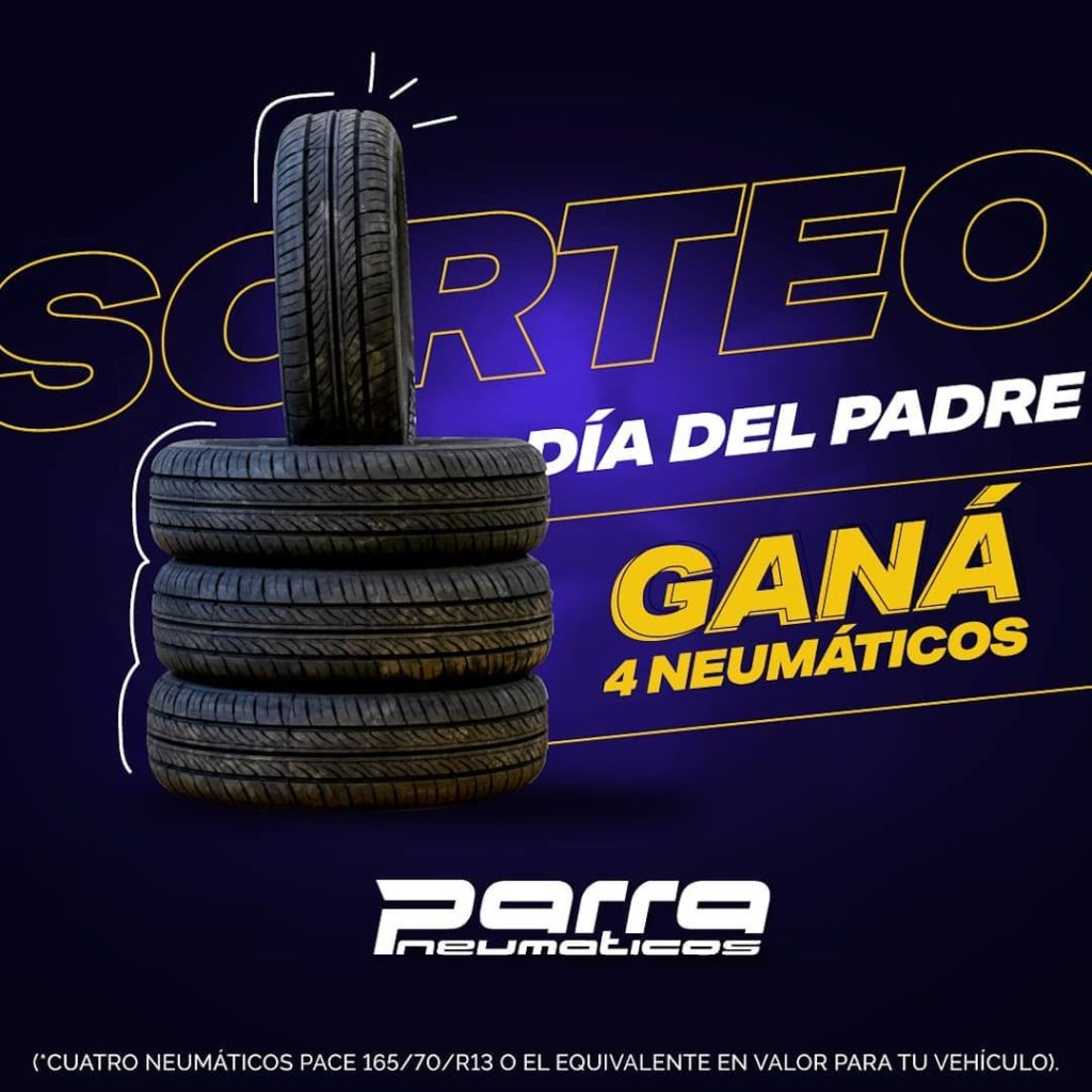 Parra Neumáticos sorteo Día del Padre