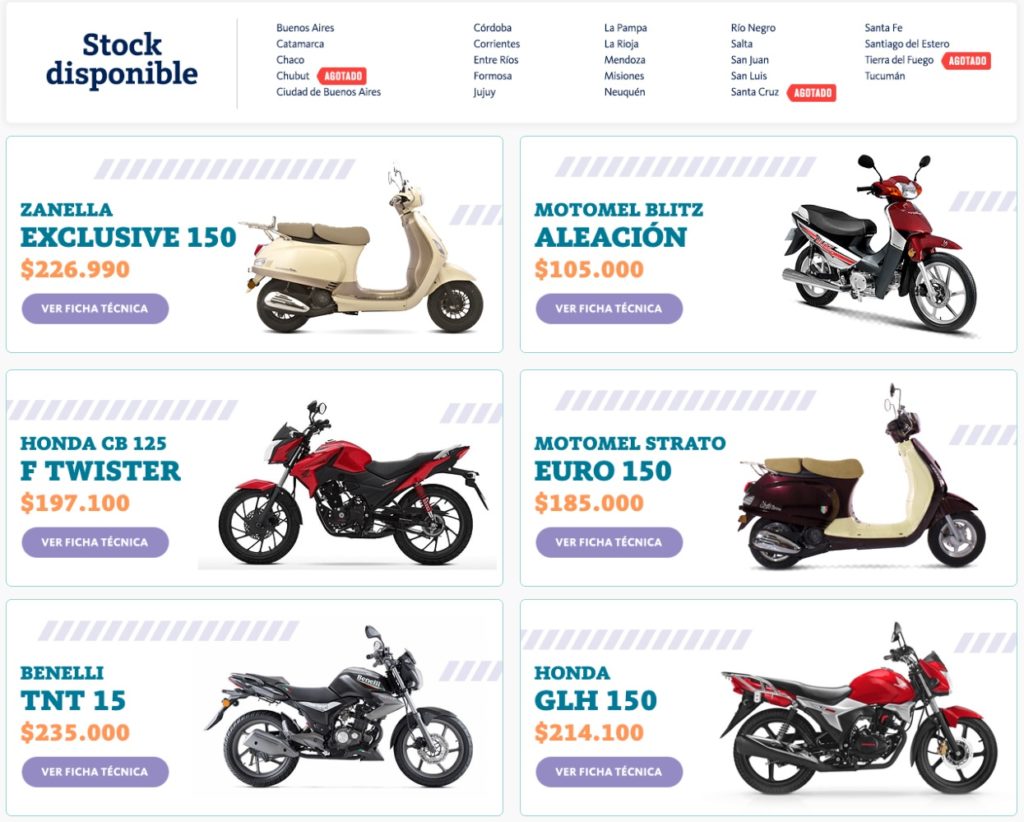 Mi Moto Banco Nación