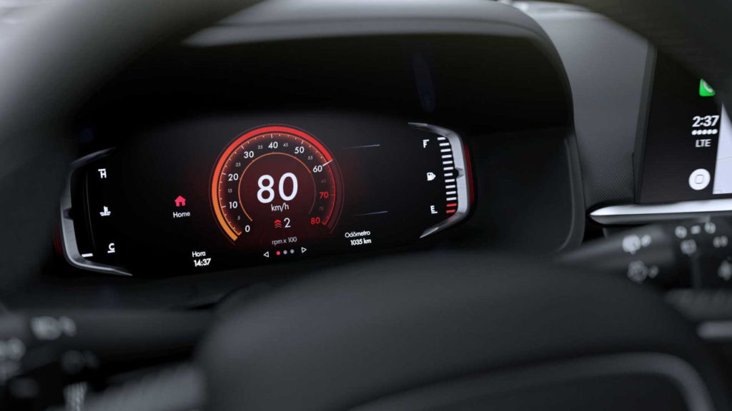 Fiat Pulse 2022 interior