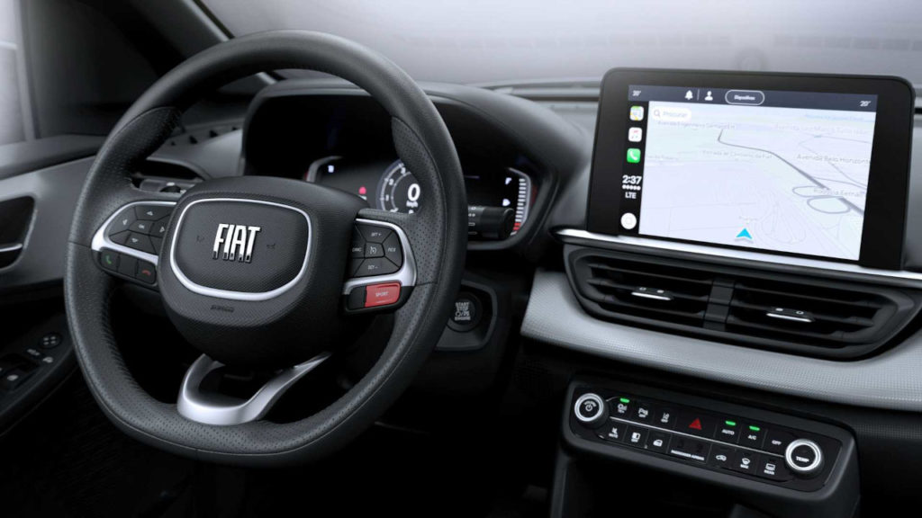 Fiat Pulse 2022 interior