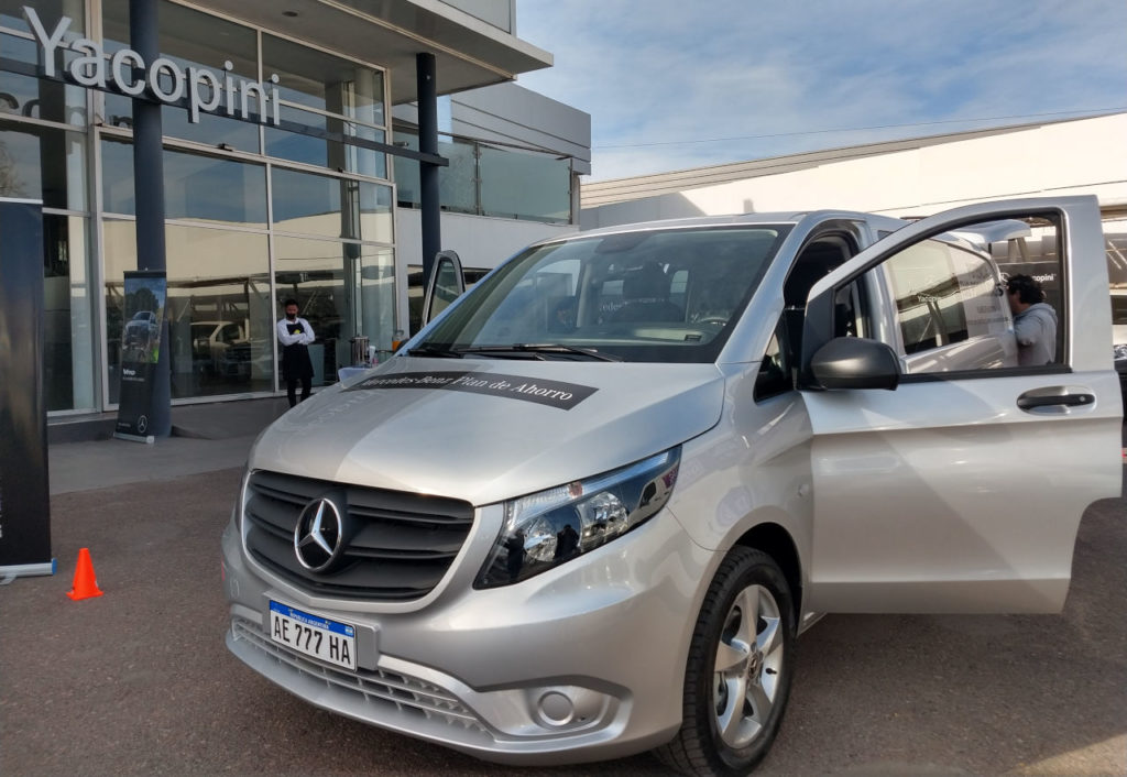 Yacopini MB evento planes Mercedes