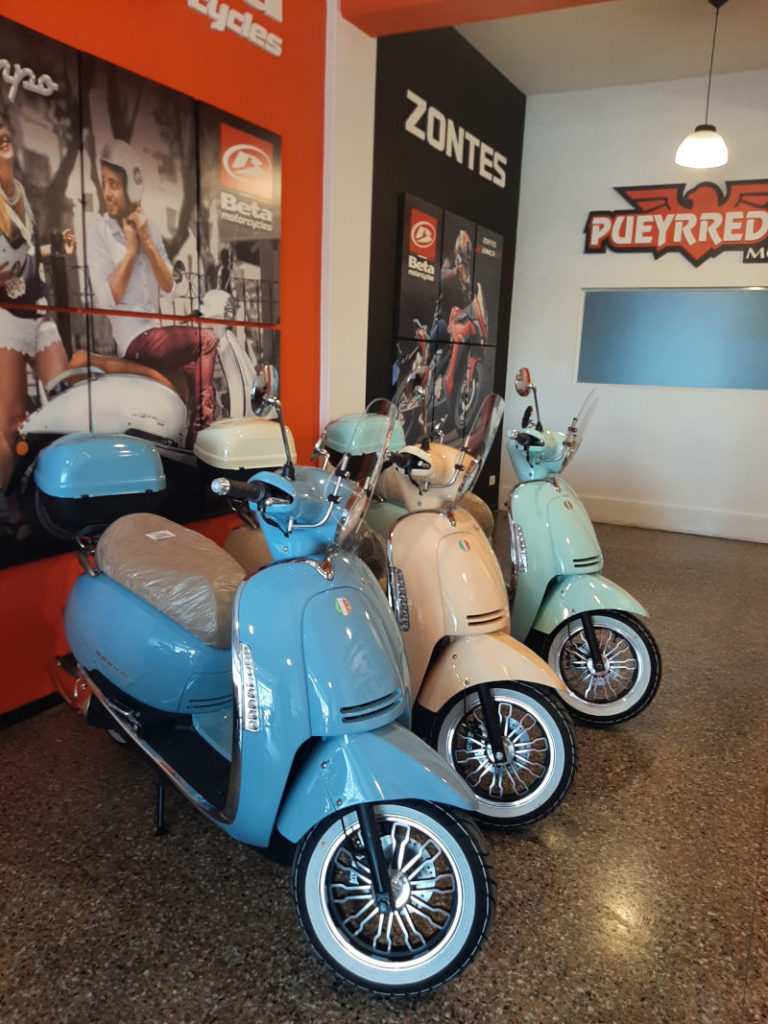 Pueyrredón Motos TVS Motor y Beta Mendoza