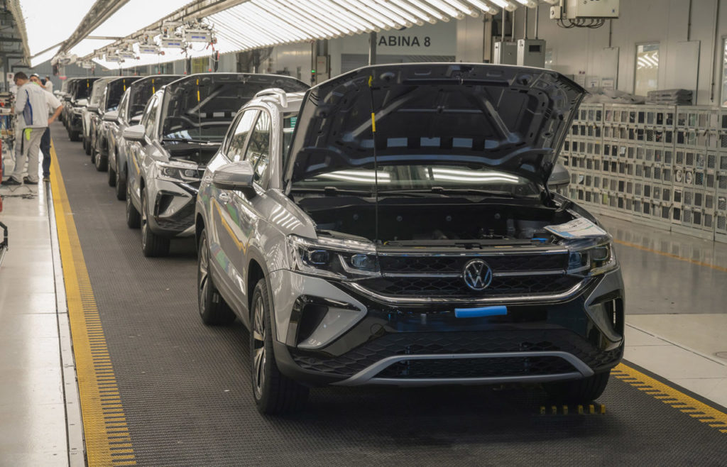 Volkswagen Taos producción