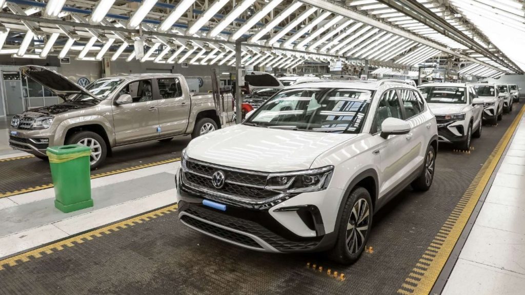 Volkswagen Taos producción