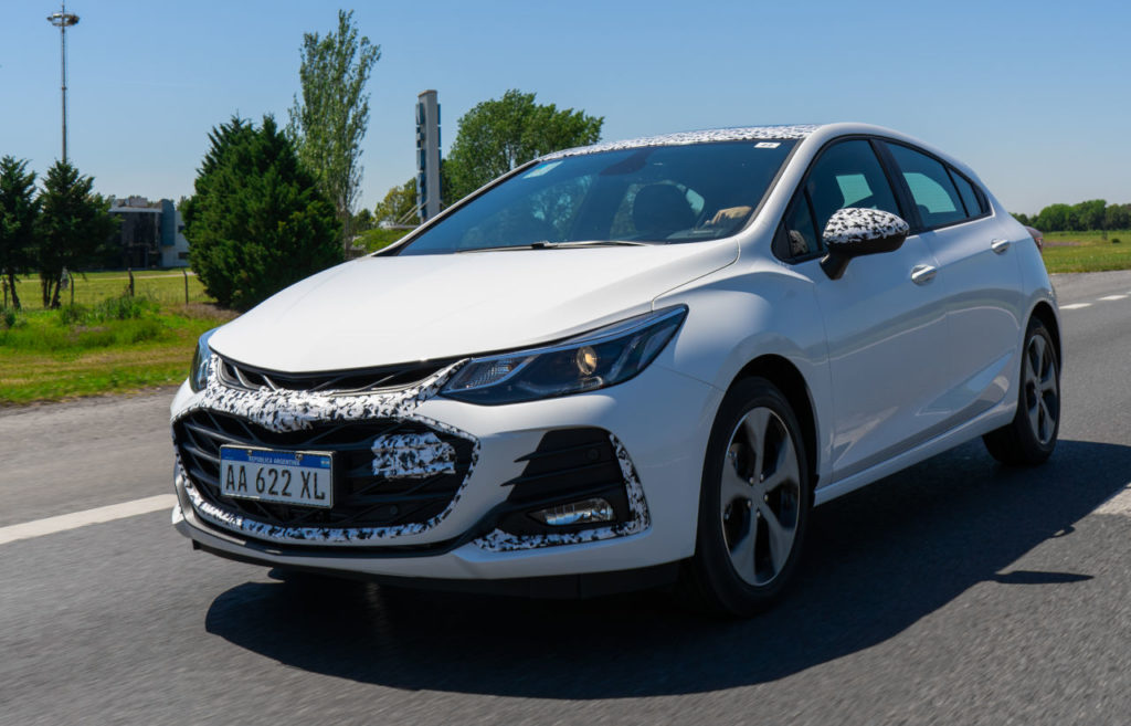 Chevrolet Cruze RS testeo