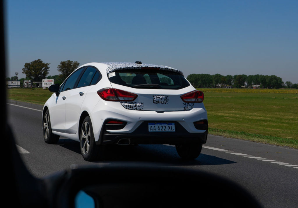 Chevrolet Cruze RS testeo