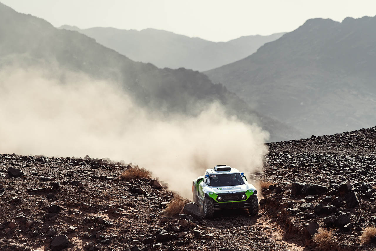 Rally Hail Sebastian Halpern Mini X raid 2021