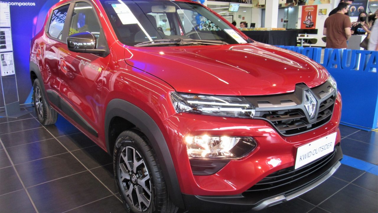 renault kwid 2023 rojo