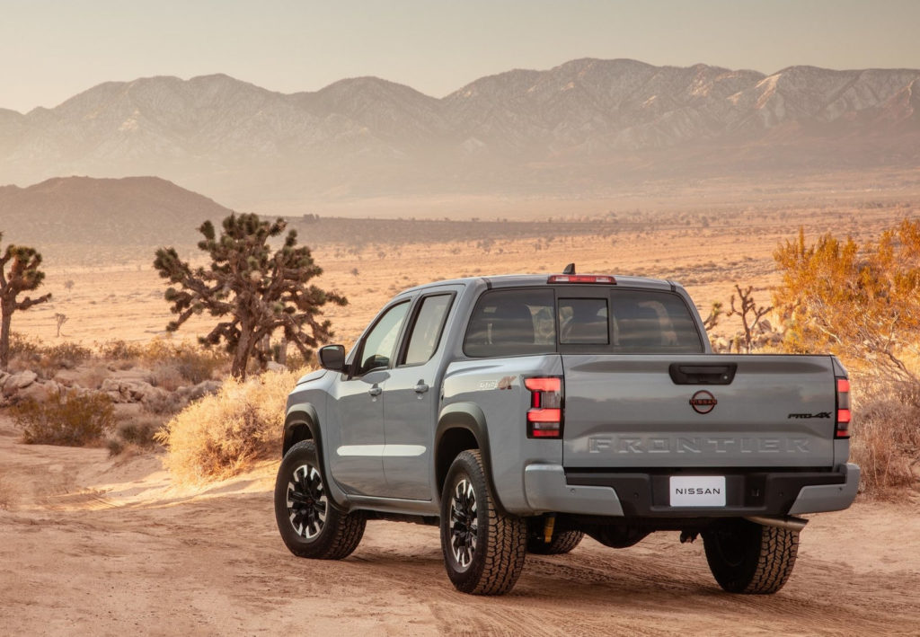 Nissan Frontier 2022 restyling