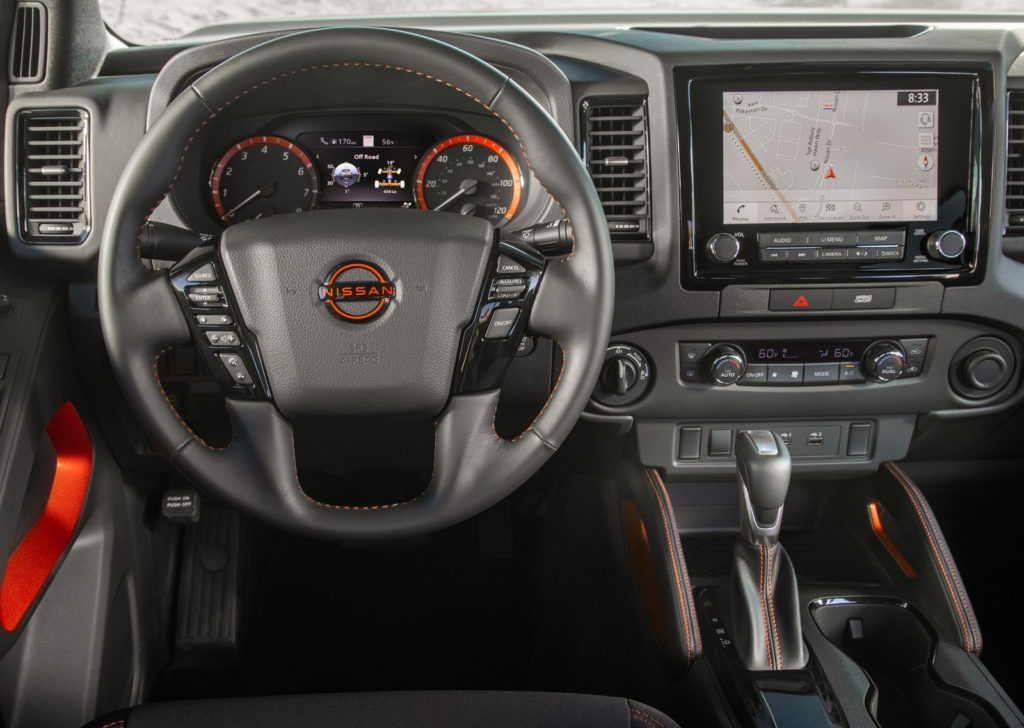 Nissan Frontier 2022 restyling