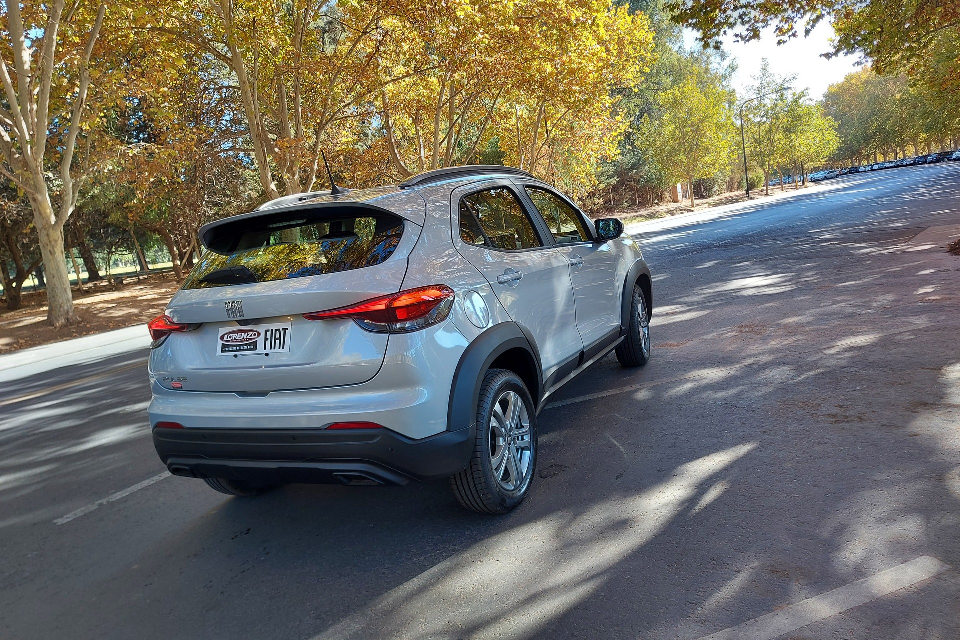 Fiat Pulse descripción 2022 posterior parque