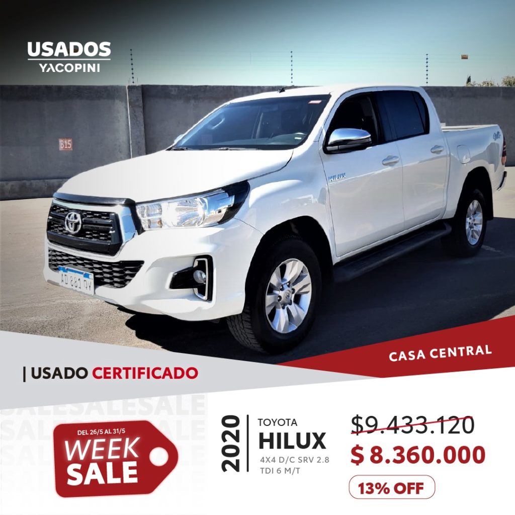 Toyota Yacopini Hot Week Usados