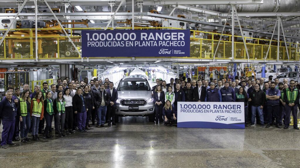 Ranger 1millón de unidades producidas