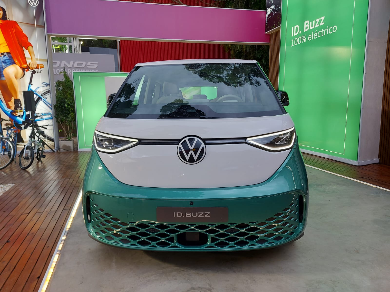 VW ID Buzz en Argentina frontal