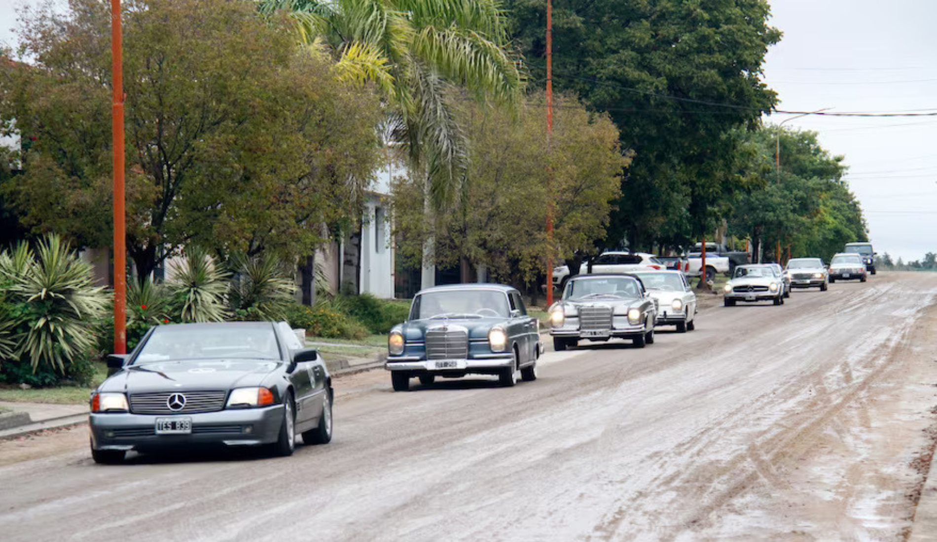 Algunos de los autos del museo de Pancho Dotto.