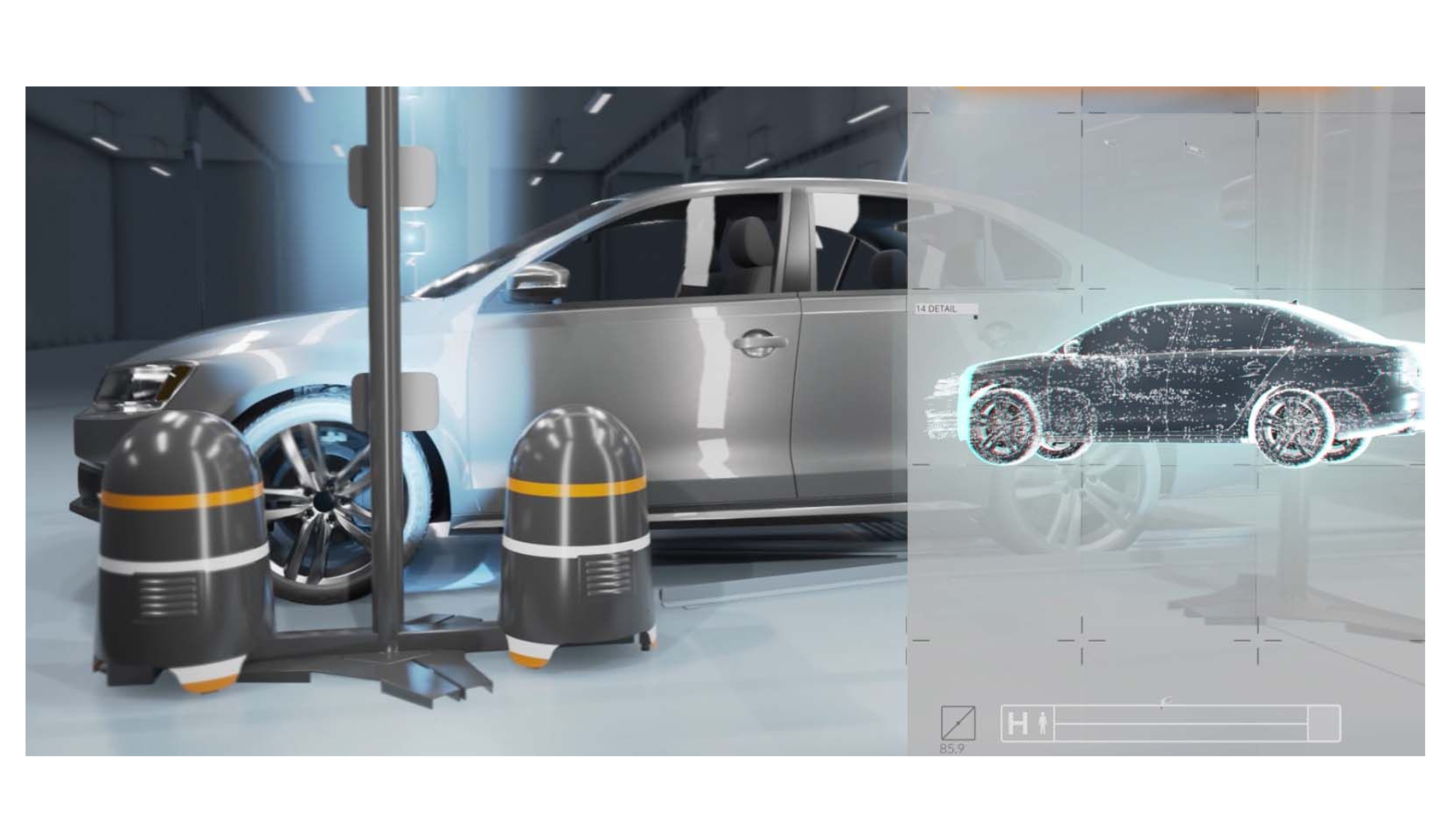 Tomógrafo de autos.